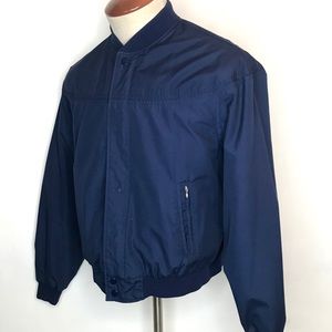 Arnold Palmer Vintage Bomber Windbreaker Jacket L
